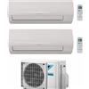 Daikin Sensira - Climatizzatore dual split 7+12 4 kW Wi-Fi integrato