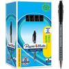 Paper Mate Flexgrip Ultra penna a sfera a scatto | punta media (1 mm) | nero | confezione da 36