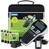 DYMO LabelManager 420P kit etichettatrice portatile ricaricabile a elevate prestazioni | tastiera ABC | con custodia e 4 nastri per etichette D1
