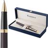 Waterman Hémisphère Penna roller | The Understated Edit | Nero lava | punta sottile | Inchiostro nero | confezione regalo