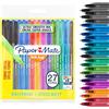 Paper Mate InkJoy 100ST Penna a sfera | punta media (1,0 mm) | colori vivaci assortiti | 27 pezzi