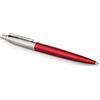 Parker Penna a Sfera Jotter | Kensington Red con Dettagli Cromati | punta media con inchiostro blu | Confezione Regalo | Materiale scolastico