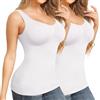 Joyshaper Canotta Contenitiva Donna Body Shaper Tank Top Regolabile Spalline Canottiere Reggiseno Contenitivo Donna Canotte Intime