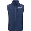 MYKDMCL Gilet Autunnale/invernale con Logo Personalizzato 500 G Gilet Leggero, Antivento e Caldo per Attività All'aperto