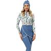 seafanny Costume da Bagno Musulmano 3 Pezzi da Donna Hijab Burkini Modesto (Anthurium 40-42) L