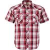 Dctop Camicia da uomo a maniche corte, casual, bottoni a pressione, tinta unita, vestibilità normale, per il tempo libero