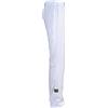 JL Sport Autentico Pantaloni Brasileiana Capoeira Arti Marziali Uomo (Bianco)
