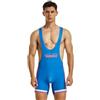 Wayonge Body sportivo da uomo per wrestling attivo o allenamento tute sportive da uomo senza maniche