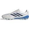 adidas Unisex - Adulto Copa Pure IV League 2G/3G Artificial Ground Football Boots Shoes, Zero Met./Dark Blue/Lucid Ray Blue, 45 1/3 EU