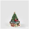 EDG Enzo De Gasperi Carillon Trenino Pino H16 Natale Green Red
