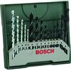 Bosch Set Bosch Da 15 Pz. Set Di Punte Mini-X-Line (per Legno, Muratura E Metallo, Accessori Trapano Avvitatore)
