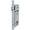 Yale Serratura per porte in legno Y52X00400S2 nickel satinato, bordi quadri, entrata 40 mm