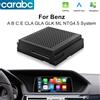 CARABC Wireless Carplay compatibile con Mercedes Benz A B C E CLA GLA GLK ML Sprinter NTG4.5 Modulo Becker Navigazione Android Auto