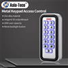 Asia-Teco Tastiera di controllo accessi in metallo autonomo 12V per esterni impermeabile IP68 zinco 2000 utente Mini ID 125KHZ RFID Wiegand Reader apricancello