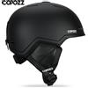 COPOZZ Casco da sci Casco da sci anti-impatto semi coperto per uomini adulti Donne Sci Skateboard Snowboard Casco di sicurezza Donna Uomo