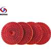RIJILEI Tamponi per lucidatura da 4 pollici Super 4 pezzi Tampone per lucidatura a umido per pietra per dischi abrasivi da 100 mm per pavimenti in cemento, marmo, granito