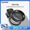 NEEWER Kit filtro obiettivo fotocamera per telefono ND2-ND400 con clip da 37 mm: filtro a densità neutra regolabile con clip per telefono