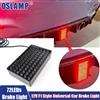 Dreamburgh 72LED Luce Freno Auto Universale 12V F1 Stile Accessori Auto Luci di Segnalazione A Led Diffusore Posteriore Spoiler Fanale posteriore Per BMW/Benz/VW