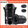 VILTROX 16mm F1.8 Full Frame grande apertura Ultra grandangolare obiettivo con messa a fuoco automatica schermo LCD per Sony a7 a7C a7III a7rav Nikon Z Zfc