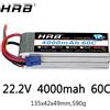 HRB POWER HRB 22.2V 4000mah Lipo 6S Batteria XT60 XT90 EC5 Per MultiCopter Quadcopter Aereo Da Corsa Buggy Auto Camion Parti RC