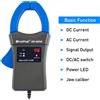 HoldPeak Pinza amperometrica digitale Hoporise per multimetro, HP-605A, corrente AC/DC 600A, LED di alimentazione, apertura pinza 45mm, strumentazione elettrotecnica