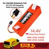 Aleaivy Batteria di ricambio per aspirapolvere robot originale agli ioni di litio da 14,4 V per Xiaomi Robot Roborock S50 S51 S55 Accessorio di ricambio