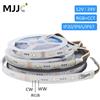 MJJC DC12V 24V RGBCCT HA CONDOTTO LA Luce di Striscia Impermeabile IP65 RGB CCT Tubo IP67 IP20 5M Illuminazione 5050 2835 Lampada a Nastro Flessibile Decorazione Della Casa