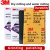3M 401Q Dettagli auto Carta vetrata acqua 3m Carta vetrata 1500 grana 2000 grana 2500 Grana Levigatura Vernice Graffi Lucidatura