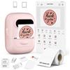 Marklife Stampante di Etichette Termiche Marklife P50 Portatile, Wireless Bluetooth, Autoadesiva, per Ufficio, Scuola, Cucina