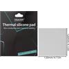 TEUCER Cuscinetto termico in silicone ad alte prestazioni 14,8 W/mK, 120 * 120 mm, non conduttivo e resistente al calore per dissipatori di calore per laptop, GPU, CPU, chip IC