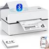 Marklife Stampante di Etichette Termiche Marklife D100 Portatile Bluetooth Wireless per Spedizioni 4x6 Pollici Compatibile con Android Mac iOS Windows