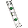 DAZZLEEX 1pc strumento di livellamento della caldaia dell'acqua misuratore di livello strumenti chiave ad angolo di piegatura con righello di livello dispositivo di misurazione dell'installazione del rubinetto