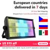 aicpose 2-6 pz. 200W RGBW 4in1 48 Partizioni Luce Strobo Bianca 8000K DMX Dj Wash Effetti Luminosi per Matrimoni Bar Palcoscenico Feste