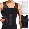 YBFDO Mens Compression Vest Body Shaper Addome Pancia Guaina dimagrante Shapewear Ginecomastia Biancheria intima Corsetto Vita Trainer Canotte