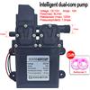 xmshxltd DC 12V 120W 8L/Min Durevole Pompa Acqua A Membrana Ad Alta Pressione Pompa Acqua A Membrana Autoadescante Ad Alta Pressione con Automatico