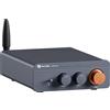 Fosi Audio TPA3255 Amplificatore di potenza audio Bluetooth 300W x2 Mini HiFi Stereo Classe D Amp Bassi Alti per Home Theater BT20A Pro