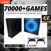 LZAKMR Console da gioco retrò 8G RAM 2T ROM X88 Pro con oltre 70.000 giochi classici PS2 PSP DC GameCube Wii compatibile Plug & Play su TV per PC