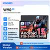 KINGRID W90 Tablet Android 15 da 11 Pollici - 24GB RAM 256GB ROM, Dual 4G LTE + 5G WiFi, Octa Core T615, 8000mAh, Gemini AI, WideVine L1
