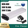 ACEBEI-POWER Batteria per Bici Elettrica 36V DCH006 10.4Ah 12.5Ah 17.5Ah Compatibile con ADO A20 Fiido M1 Bici Pieghevole Engwe P1 MATE City Bike