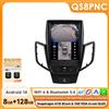 HIZPO Autoradio multimediale Android 9.7'' 6115 con lettore video per Ford Fiesta 2009-2016, Carplay, GPS, 4G, RDS e schermo QLED