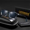 CATERSIDE Occhiali da sole polarizzati da uomo Occhiali da sole protettivi per la guida da lavoro Occhiali da sole da donna di alta qualità per escursioni all'aperto UV400