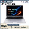 Ninkear A15 Pro Laptop AMD Ryzen 5 5500U 16GB RAM 1TB SSD 16 pollici 2.5K 120Hz IPS Corpo in metallo Windows 11 WiFi6 Impronta digitale 65W Ricarica veloce Business Ufficio