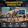 JJRC Cane Robot Intelligente AI, Controllo Vocale e tramite App, Programmabile, Balla, Canta, Batteria da 1200mAh, Regalo e Compagno per Bambini