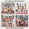 Bandai Statuette Action Figure di Goku e Vegeta Super Saiyan di Dragon Ball Super, Generazione 1 e 2, Miniature Cartoon, Modellini Giocattolo da Collezione