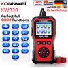 KONNWEI 2026 KONNWEI KW330 Strumento Diagnostico per Auto OBD2, Lettore Professionale di Codici di Errore del Motore e della Batteria, Lettura Dati in Tempo Reale, Scanner di Errore Automobilistico OBD,