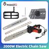 NONE Podofo Motosega Elettrica 16 Pollici 2000W, Utensile Elettrico per Lavorazione del Legno, 800m/min, Grande Sega a Catena Elettrica per Potatura, 220V 50HZ