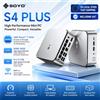 Soyo S4 Plus Mini PC AMD Ryzen 7 H255 CPU 24GB RAM LPDDR5 512GB SSD PCIe3.0 M.2 NVMe WiFi6 BT5.2 4K@120Hz Mini Computer Adatto per Gaming, Ufficio e Uso Domestico