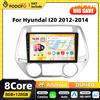 Podofo GPS Carplay Android Autoradio Stereo per Hyundai I20 2012-2014 8Core Navigazione Sistemi Intelligenti FM RDS Multimedia 2DIN Autoradio
