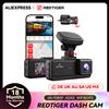 REDTIGER A8 4K+1080P ADAS Dash Cam con schermo touch IPS da 3,18 pollici, telecamera anteriore e posteriore per auto, WiFi e GPS integrati, visione notturna.
