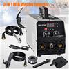 DWiusty Saldatrice Inverter Portatile MIG-270 20-250A, Macchina per Saldatura Multifunzione con Display Digitale LED